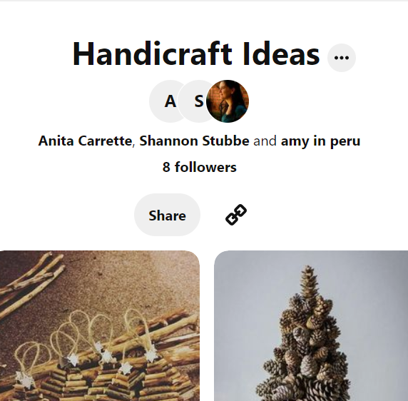 Amy's handicraft pinterest