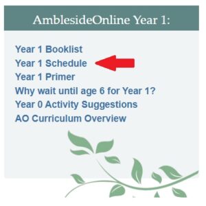 Amblesideonline scheduling by year